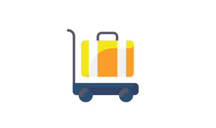 portable luggage icon